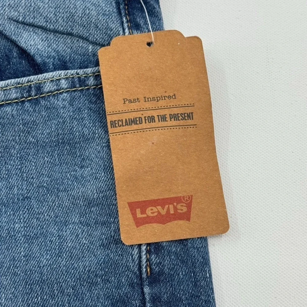 Levi's 514 Straight Leg Jeans Men's 36x32‎ Blue Denim NWT Reclaimed Sustainable